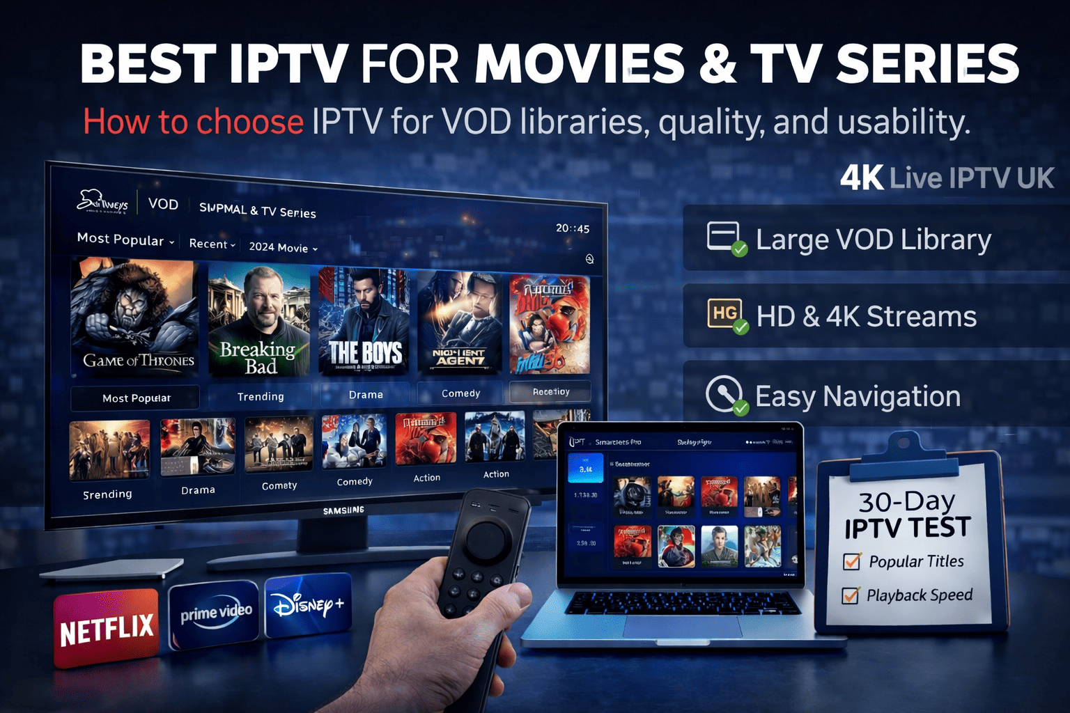 Best IPTV for Movies & TV Series in the UK (2025 Guide) – best IPTV for movies UK