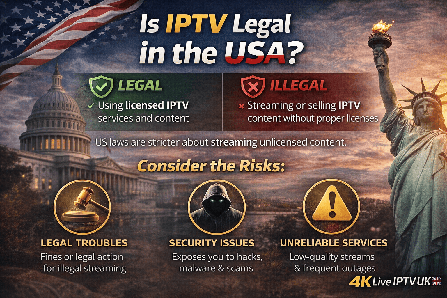 Is IPTV Legal in the USA?