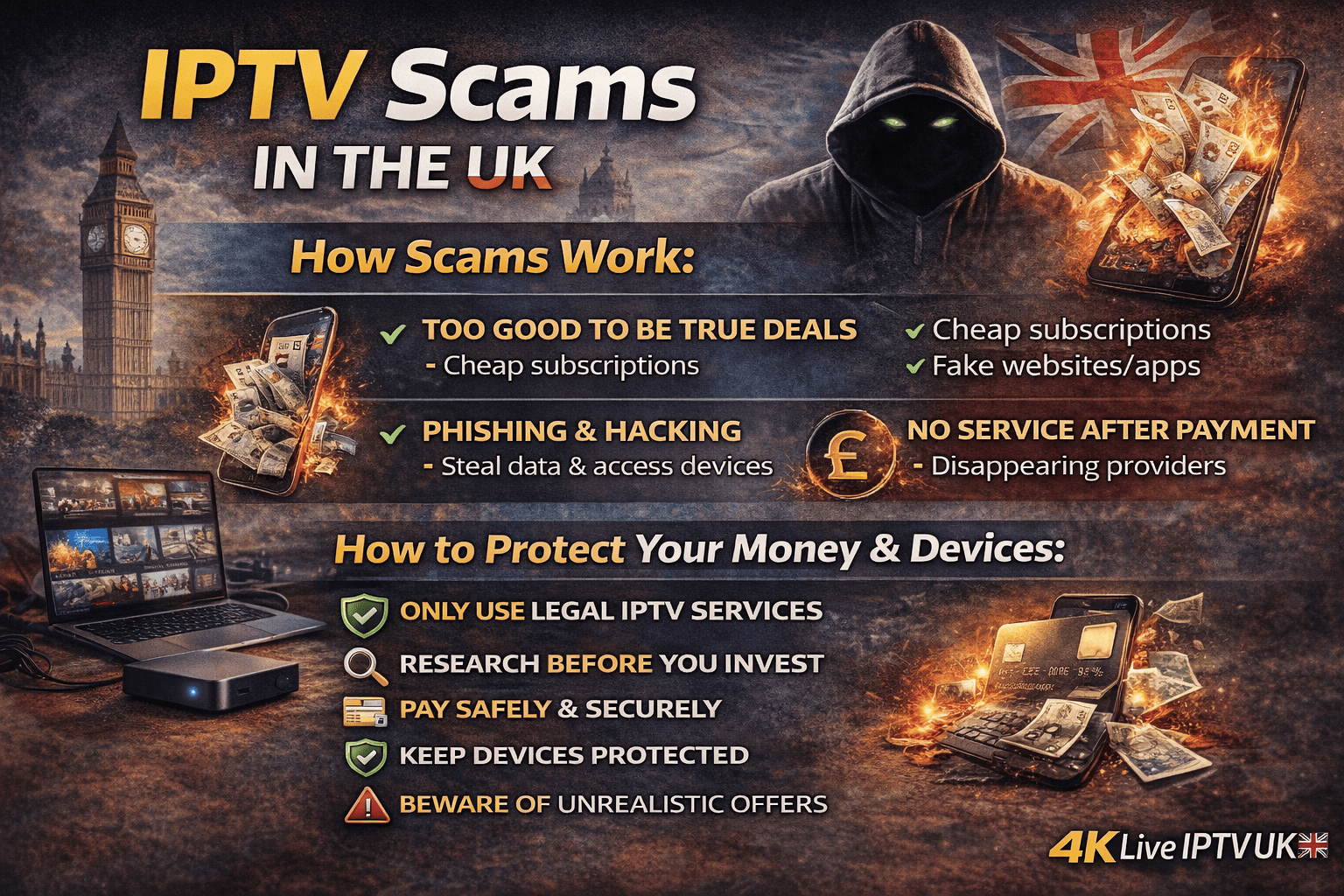 IPTV Scams in the UK