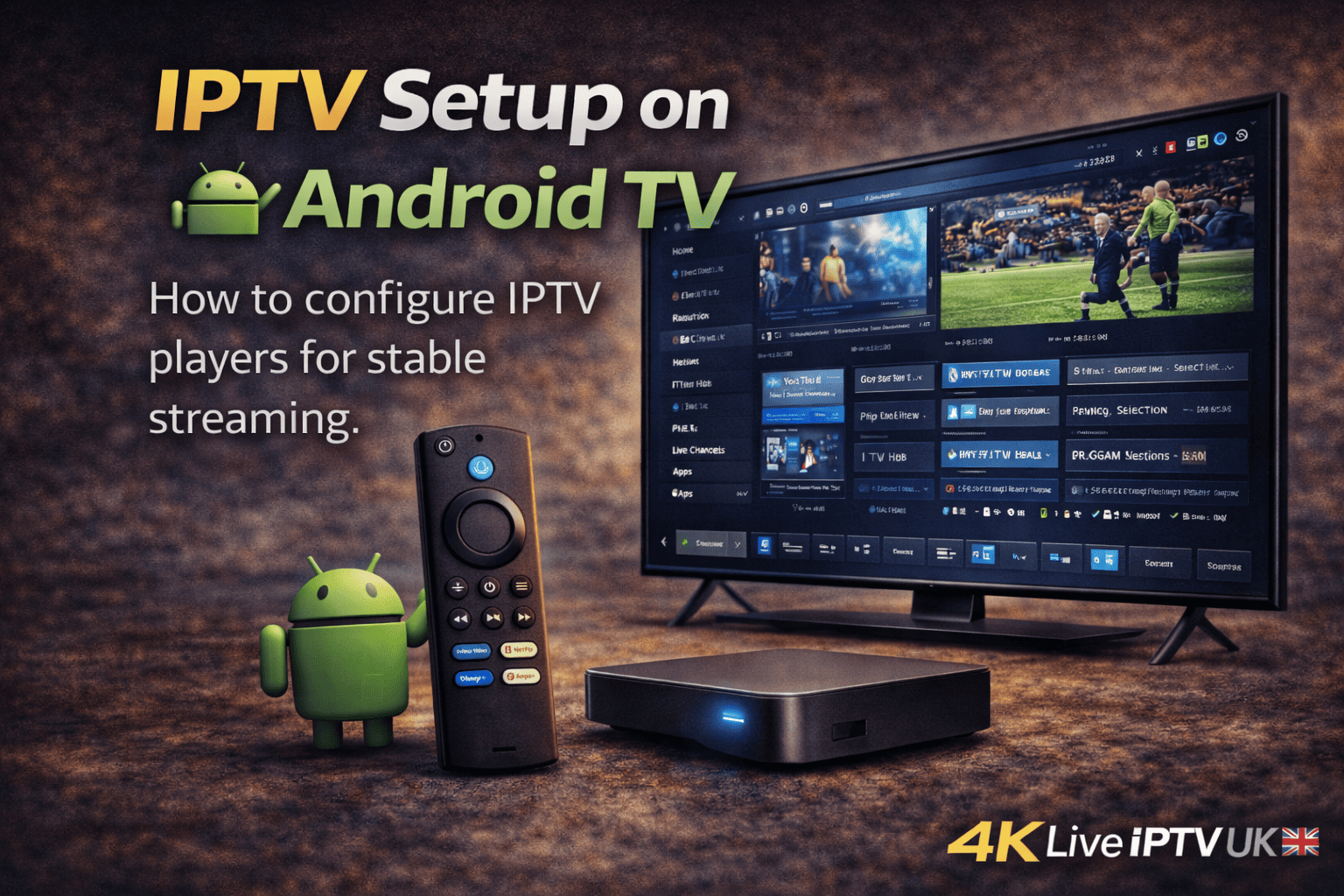 IPTV Setup on Android TV