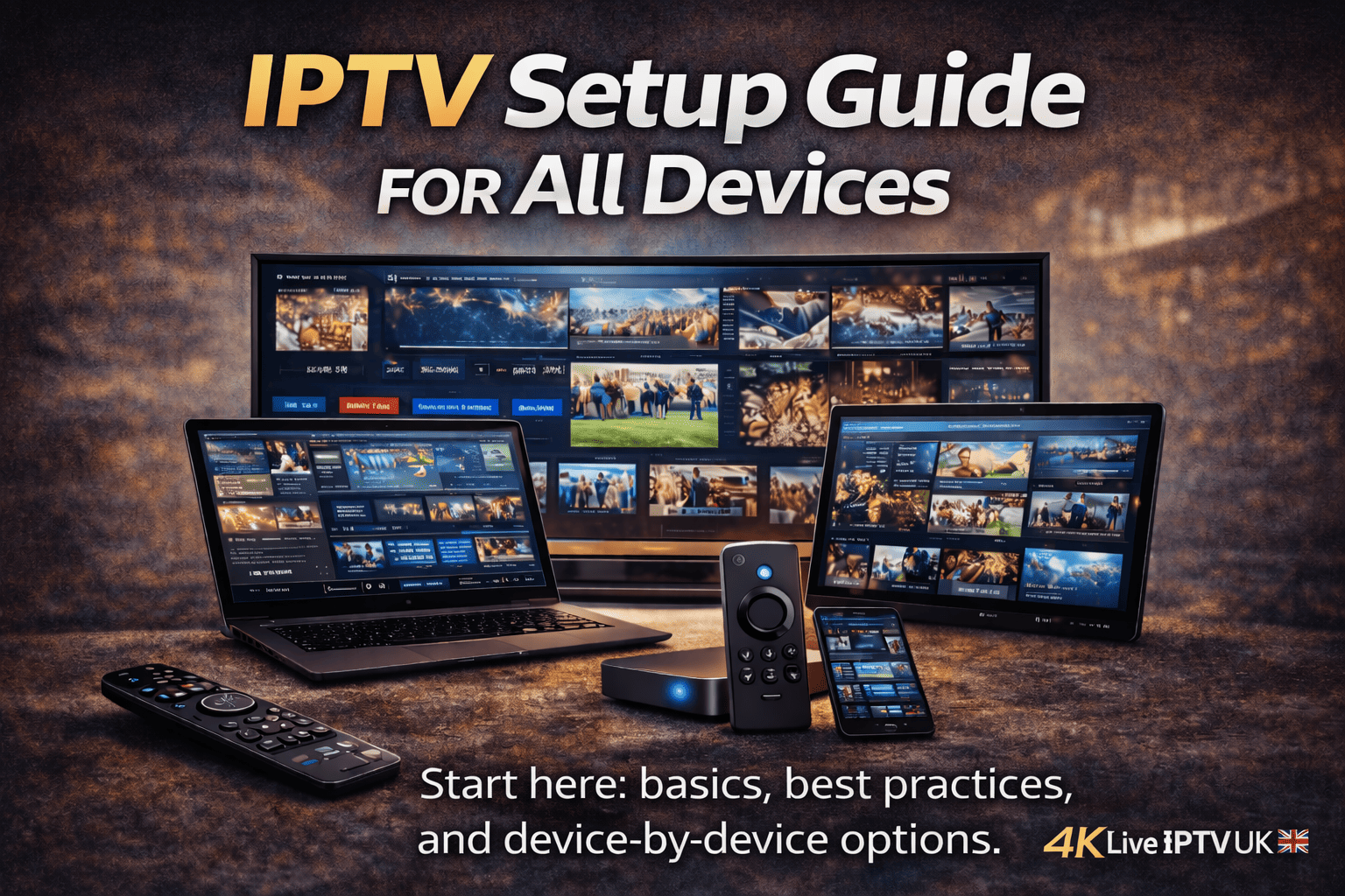 IPTV Setup Guide for All Devices