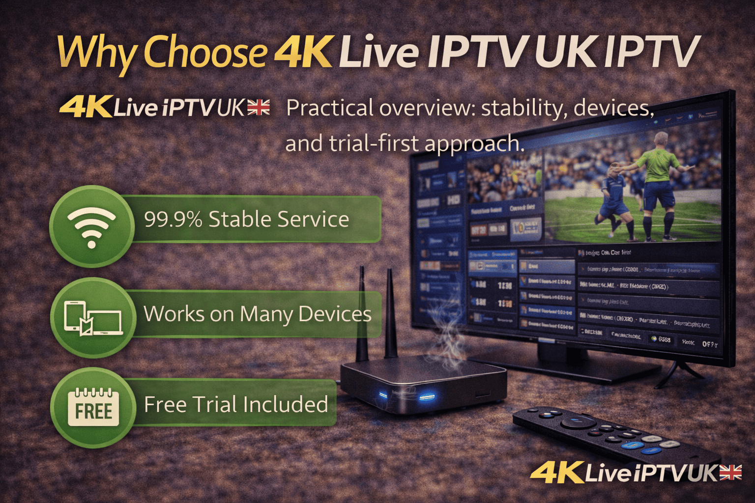 Why Choose 4K Live IPTV UK IPTV? A Practical, Honest Overview – 4K Live IPTV UK IPTV